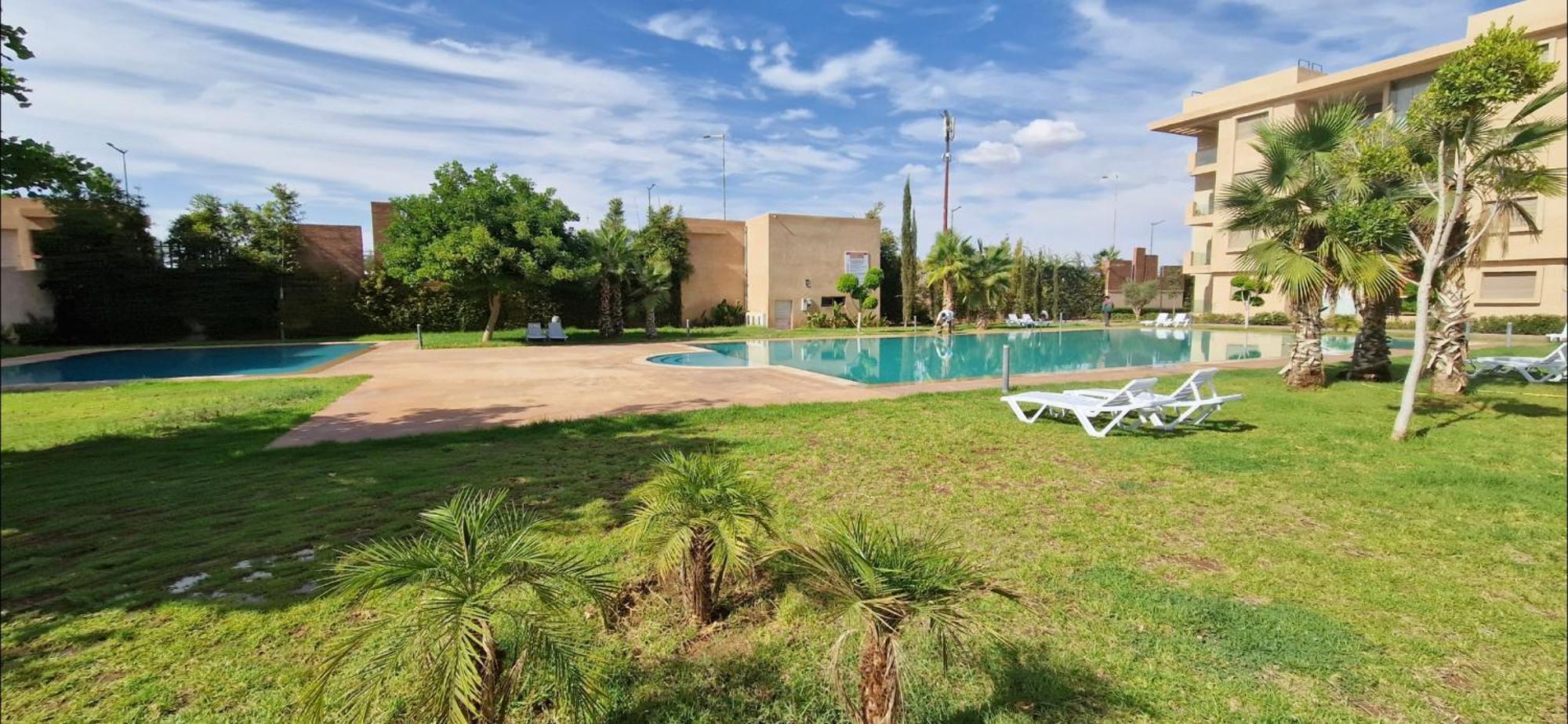 Cosy Appart Avec 2 Piscines, 2 Ch, 2 Sdb Marrakech Marakeş Dış mekan fotoğraf